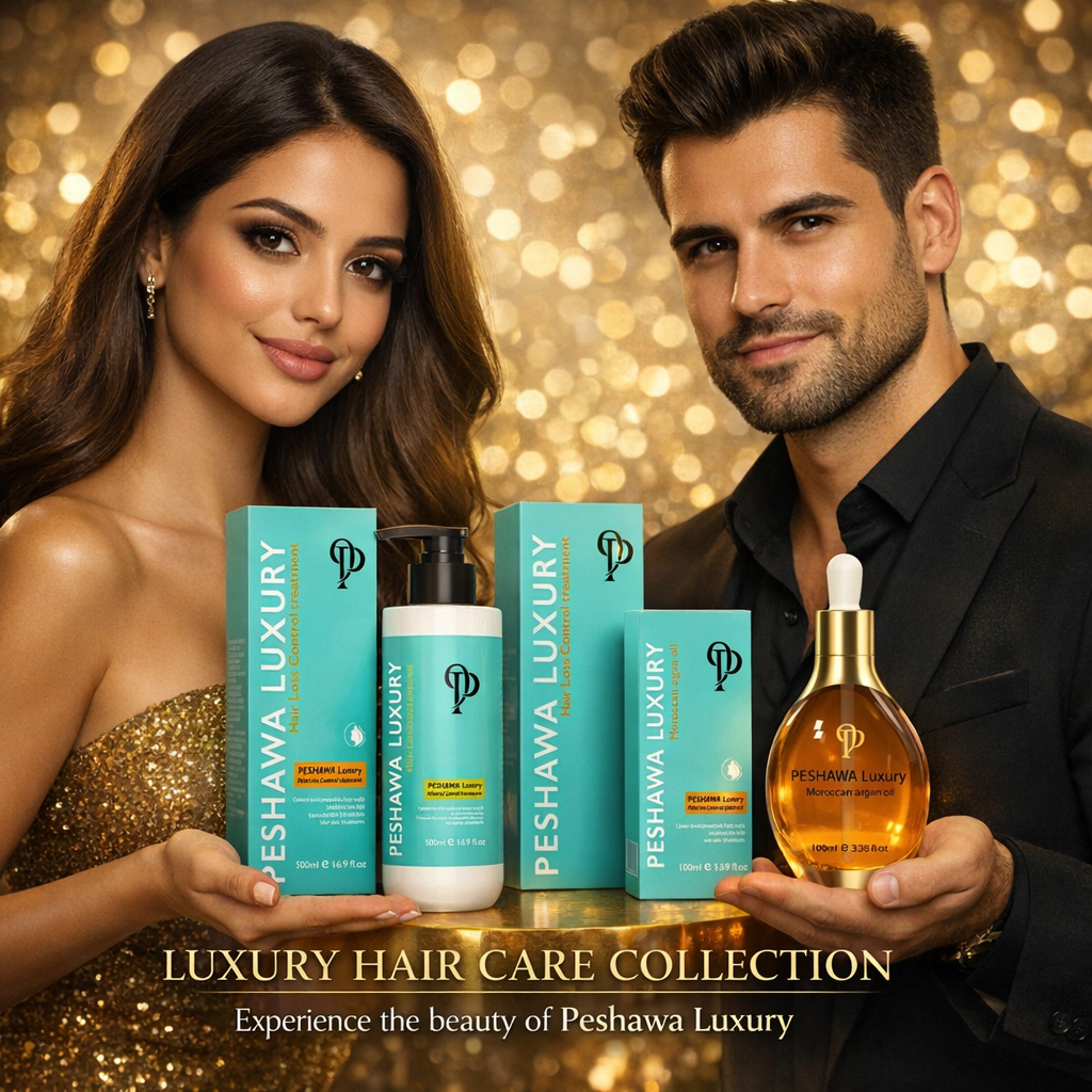 PESHAWA Luxury Haarverzorging bundel - complete set voor glanzend haar