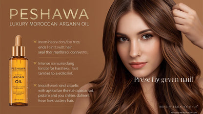 PESHAWA Luxury Moroccan Argan Oil