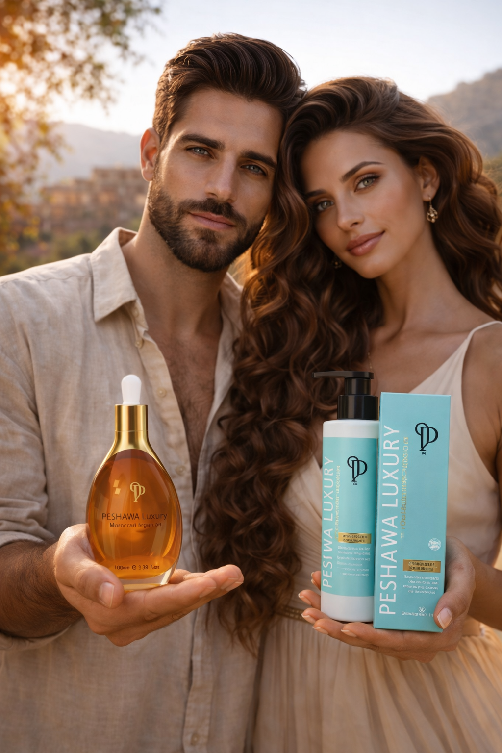 PESHAWA Luxury Set inhoud - shampoo en treatment voor haaruitval