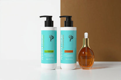 PESHAWA Luxury Complete Set verpakking - premium haarverzorging