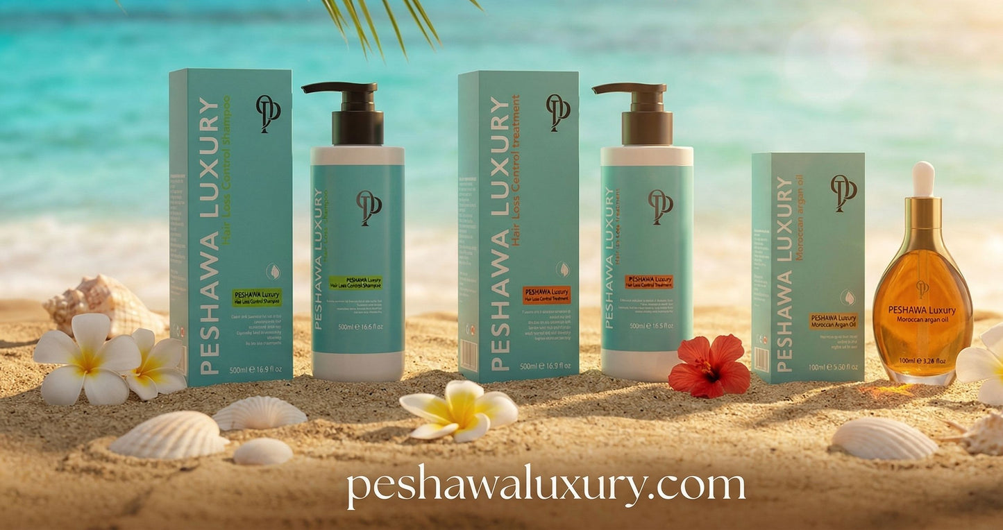 PESHAWA Luxury Haarverzorging bundel - complete set voor glanzend haar