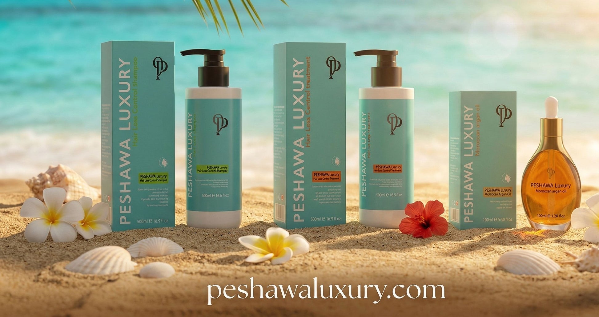 PESHAWA Luxury Haarverzorging bundel - complete set voor glanzend haar